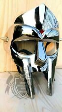 MF Doom Mask Gladiator Mad-villain Steel Face Armor Medieval Helmet picture