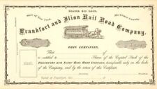 Frankfort and Ilion Rail Road Co. - Railroad Stocks picture