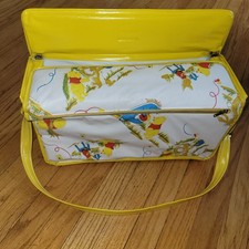 Vintage Sears Winnie the Pooh Friends Carry All  Diaper Bag Walt Disney Piglet  picture