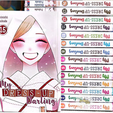 My Dress-Up Darling Manga Volume 1-15 English Full Set Comic Books DHL Express picture