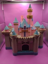 Retired Disney Parks Sleeping Beauty Castle Play Set Sounds Music WORKS Read Des picture