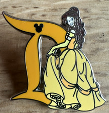 DLR Belle Disneyland D Beauty and the Beast 2024 Hidden Mickey Disney Pin  picture