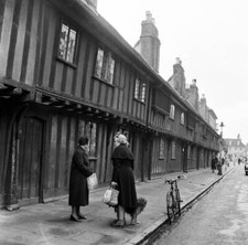 Church Street Almshouses 1954 OLD PHOTO picture
