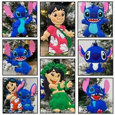 Disney's Stitch Ornaments Deluxe 8 Piece Lilo and Stitch Set picture
