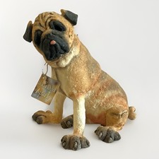 Vintage A Breed Apart Mini Pug 2002 With Tags 70021 6” Tall Excellent Condition picture