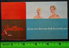 Vintage Jantzen Women's Swimwear Foldout Brochure picture