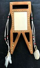 NEW Mirror Board Finished -Wood - Native American Design- Dance Regalia - MB40 picture