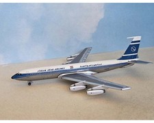 Aeroclassics AC411535 Syrian Air Boeing 707-300 G-AYXR Diecast 1/400 Jet Model picture
