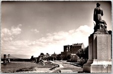 Tournon France Le Quai Le Rhone And Statue De Seguin Vintage RPPC picture