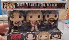 Rush Funko Pop 3-pack Geddy Lee Alex Lifeson Neal Peart  fresh out of storage A+ picture