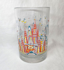1996 Disney World 25th Anniversary Remember Magic Donald Duck McDonalds Glass picture