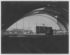 West Hempstead Long Island NY 1930s Island Gardens Arched Pavilion Construction picture