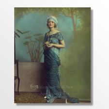 Actress Alice Terry Flapper Era Vintage Hollywood Clorized Giclee Fine Art Print picture