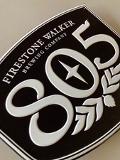 ✅ NEW 805 Firestone Walker Craft Shield Metal Tin Sign Beer Bar Mancave picture