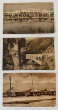 Santa Barbara CA RPPC postcard 3 lot 1914 Gaviota Shore Acres Samarkand antique picture