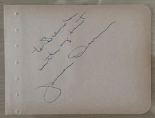 James Dean Vintage Album Page - JSA Certified picture