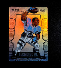 2026 Bo Jackson Tecmo Bowl BoJax Silver Coin Flip Ice #SC400 Bowl SSSP RARE MINT picture