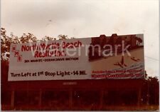 Vtg 1982 North Myrtle Beach Realty Windsong Condos Billboard Sign SC Photo picture