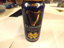 Guinness Notre Dame FOOTBALL here comes the  IRISH 2026 Edition Empty Beer Can picture