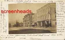 1906 RPPC PHOTO DELPHI INDIANA 