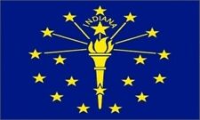 3'x5' Indiana State Flag USA Outdoor Indoor Banner Hoosier Pride Polyester 3x5 picture