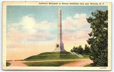 Postcard: Sullivan's Monument, Newton Battlefield Park, NY picture