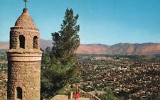 Postcard CA Riverside from Tower on Mt. Rubidoux 1961 Chrome Old Vintage e8242 picture