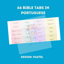 DYI - Digital Bible Tabs for Woman in Portuguese (old & new Testament) picture