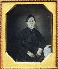 Fine 6th Plate Dag of Woman , 1850s #84 picture