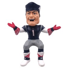 Pat Patriot New England Patriots Benchwarmerz Sitting Mini Bobblehead Football picture
