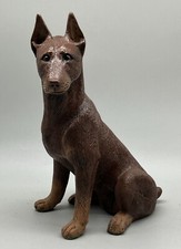 Doberman Pinscher  Dog Figurine Ceramic T.C. Schoch - Lifelike, Realistic picture