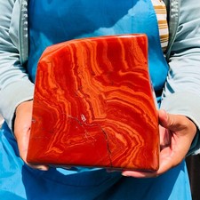 9.08LB TOP Natural Red jasper Quartz Crystal mineral specimen Healing Decoration picture