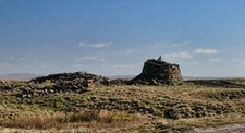 Photo 6x4 Hail Storm Hill Boarsgreave Ruins on Hail Storm Hill. c2014 picture