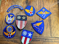 (8) WW2 US Army Air Force Patches NO GLOW picture