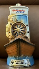 VINTAGE JIM BEAM RARE SPENGER'S FISH GROTTO BERKELEY, CA DECANTER picture
