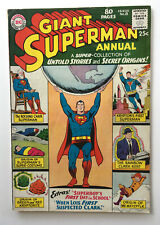 Giant SUPERMAN Annual 8 DC Comics FN+ 6.5 nice upper mid-grade SILVER AGE 1963 picture