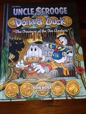 Uncle Scrooge & Donald Duck The Treasure of the Ten Avatars Hardcover picture