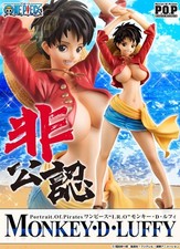 P.O.P Monkey D. Luffy Unofficial I.R.O Portrait.Of.Pirates One Piece MegaHouse  picture