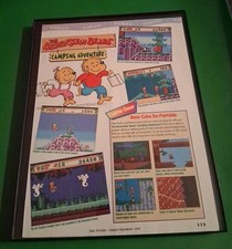 The Berenstain Bears Camping Adventure Framed Print Ad 1993 8.5x11 picture