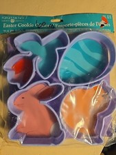 American Greetings Easter Cookie Cutter Cutters Set 4 Pc NIP Plastic R106 picture