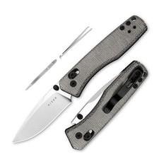 Kizer Aegis EDC Folding Pocket Knife AEB-L Blade Micarta Handle V3774A1 Camping picture