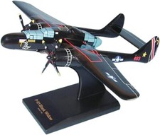 USAF Northrop P-61B Black Widow Desk Display 1/48 WW2 Model Plane SC Airplane picture
