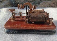 Antique E.S. GREELEY & CO. 5 & 7 DEY ST. NEW YORK Telegraph key Relay 1880s picture