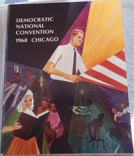 1968 CHICAGO DEMOCRATIC NATIONAL CONVENTION Official Program picture