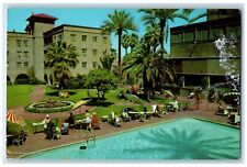 c1960s Patio Of Hotel Westward Ho Resort Hotel Phoenix Arizona AZ Trees Postcard picture