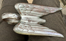 1951-52 Chrysler IMPERIAL New Yorker WINGED Chrome Hood Ornament 1373207 picture