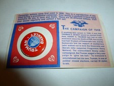 The Campaign of 1948 HARRY S. TRUMAN / ALBEN BARKLEY 7/8