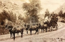 c1910 Yellowstone Transportation Co. German RPPC Photo Postcard COPY picture