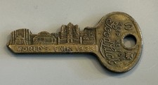 1933 World's Fair Master Lock Co. Milwaukee Wis Keep Me For Good Luck Key picture
