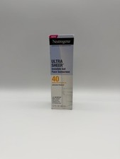 Neutrogena Ultra Sheer Invisible Gel Face Sunscreen SPF 40 Facial Sunscreen picture